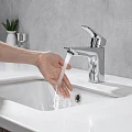 Смеситель для раковины Aquatek Вега AQ1011CR с донным клапаном, хром