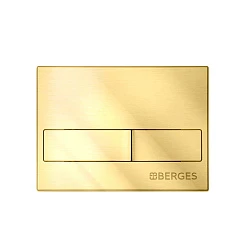 Кнопка смыва Berges Novum L9 040019 золото глянцевая