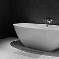 Ванна из искусственного камня ESSE BARBUDA 181x87 EBAR1810 белая глянцевая