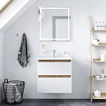 Мебель для ванной комнаты, зона красоты AM.PM X-Joy BK85GI Белый; Серебристый; Хром