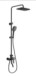 Душевая стойка ARROW AG3311BC черная матовая