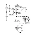 Смеситель для раковины Grohe Lineare 23106001 хром