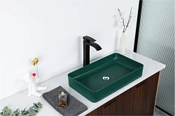 Смеситель для раковины Gappo G1007-86 черный матовый