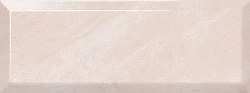 Керамическая плитка Kerama Marazzi Флораль грань 15x40 см бежевый глянцевый