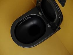 Унитаз подвесной Ceramica Nova Vogue CN4008TMB черный матовый