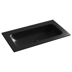 Раковина встраиваемая Ceramica Nova Grace 80см CN7012MBwx черная матовая