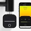 Полотенцесушитель электрический Приоритет E-TUNE 150x35 см ETU-153/9005P черный