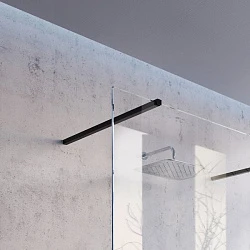 Душевая перегородка Ravak Walk-In Wall 90 (GW9W70C00Z1) блестящий профиль прозрачное стекло