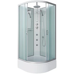 Душевая кабина Niagara Classic 100х100см NG-3302 профиль серебро