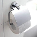 Держатель туалетной бумаги Grohe New Essentials 40367001 с крышкой, хром