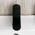 Смеситель для раковины Wasserkraft Elbe 7403 черный матовый