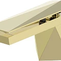 Смеситель для раковины Bravat Diamond F118102G-ENG золото