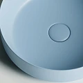 Раковина накладная Ceramica Nova Element CN6022ML голубая матовая