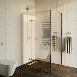 Душевое ограждение трехсегментное GuteWetter TREND RECTAN GK-863P