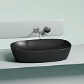 Раковина накладная Ceramica nova Element 600*380*138мм CN6049MB черная матовая