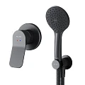 Душевой комплект AM.PM X-Joy FB85A2H002 с внутренней частью, черный матовый