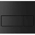 Кнопка смыва AlcaPlast THIN M578 черная матовая