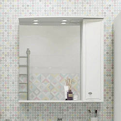 Зеркало DIWO Кострома R, 75 KOS.Z.75/P/W с подсветкой