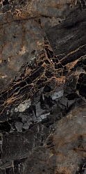 Керамогранит Global Tile Decorum 120x60 GT1206011705HPR черный