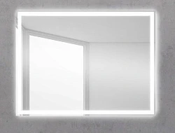 Зеркало BelBagno 90 SPC-GRT-900-600-LED-BTN с подсветкой