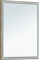 Зеркало Aquanet Nova Lite 60 249510 с подсветкой, дуб рустикальный