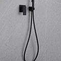 Гигиенический душ Abber Daheim AF8225B со смесителем, черный