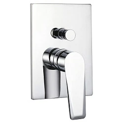 Смеситель встраиваемый для ванны с душем BelBagno SALUTO SAL-BASM-BO хром