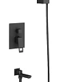 Душевой комплект Timo Briana SX-7119/03SM с внутренней частью, черный матовый