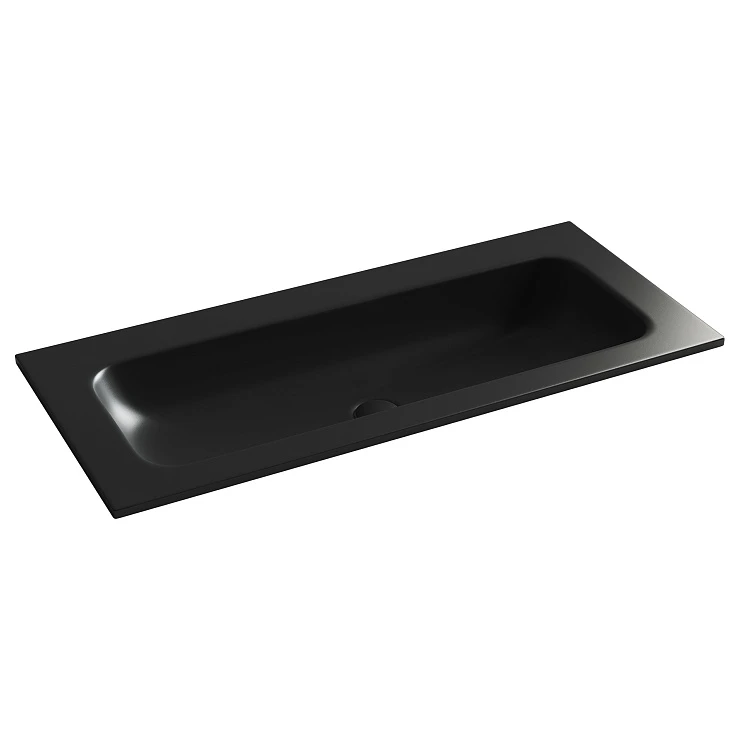 Раковина встраиваемая Ceramica Nova Grace 100см CN7013MBwx черная матовая