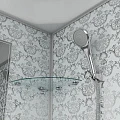 Душевая кабина Niagara Luxe 90x90см NG-7701W профиль серебро