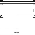 Полка Bemeta Via 135002242 хром