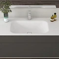 Тумба под раковину Cezares TITAN-I-1200/530-1C-BLH черная