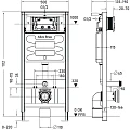 Система инсталляции для унитазов Allen Brau Pneumatic 9.11100.20