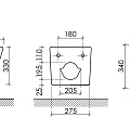 Биде подвесное Ceramica Nova Union CN4010 белое глянец