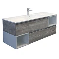 Тумба с раковиной Comforty Турин 120 00004137137CF дуб бежевый