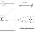 Душевой поддон Allen Brau Priority 100x100см 8.31005-PGM серый