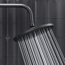 Душевая стойка Damixa Jupiter 977810300 черная матовая