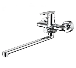 Смеситель для ванны с душем Bravat OPAL F6125183CP-02L-RUS хром