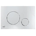 Кнопка смыва AlcaPlast THIN M671 хром глянцевая