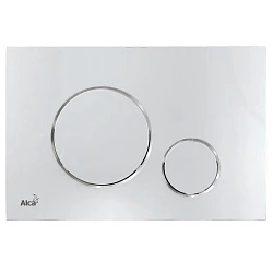 Кнопка смыва AlcaPlast THIN M671 хром глянцевая