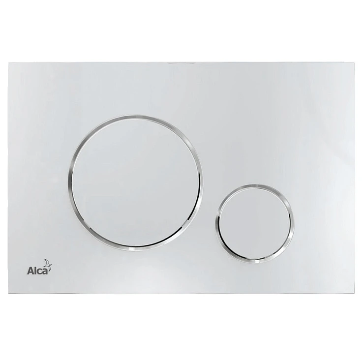 Кнопка смыва AlcaPlast THIN M671 хром глянцевая