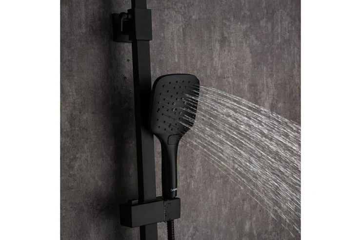 Душевая стойка Gappo G2407-6 чёрная