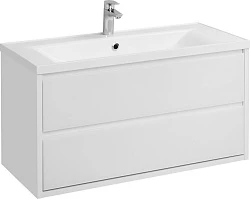 Тумба с раковиной Aquaton Римини 100 белая