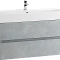 Тумба с раковиной Cezares Molveno 100 beton