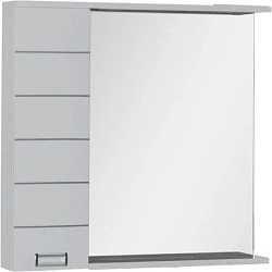 Зеркало-шкаф Aquanet Доминика 90 R LED 176571 белый