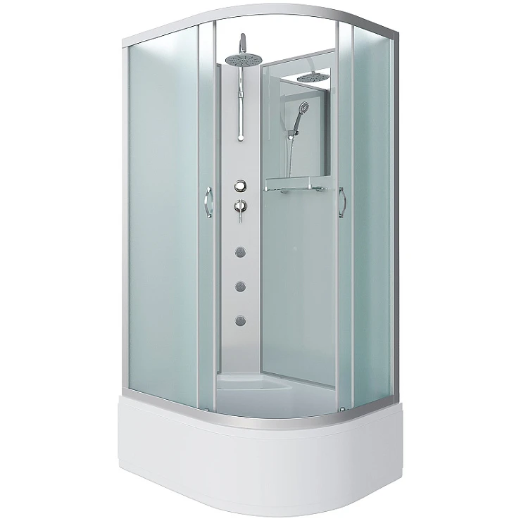 Душевая кабина Niagara Classic 120x80см NG-2310-L профиль хром