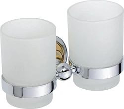 Стакан Bemeta Retro 144210028 двойной, нитрид титана/хром
