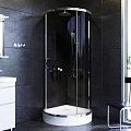 Душевой уголок AM.PM Like 95x95см W83G-333-095CG профиль хром, стекло тонированное