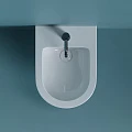 Биде подвесное Ceramica Nova Uno CN11002 белый глянец