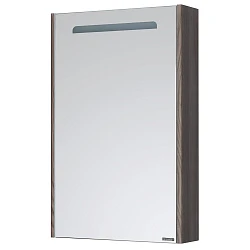 Зеркало-шкаф Aquaton Сильва 50 1A215502SIW5L дуб макиато